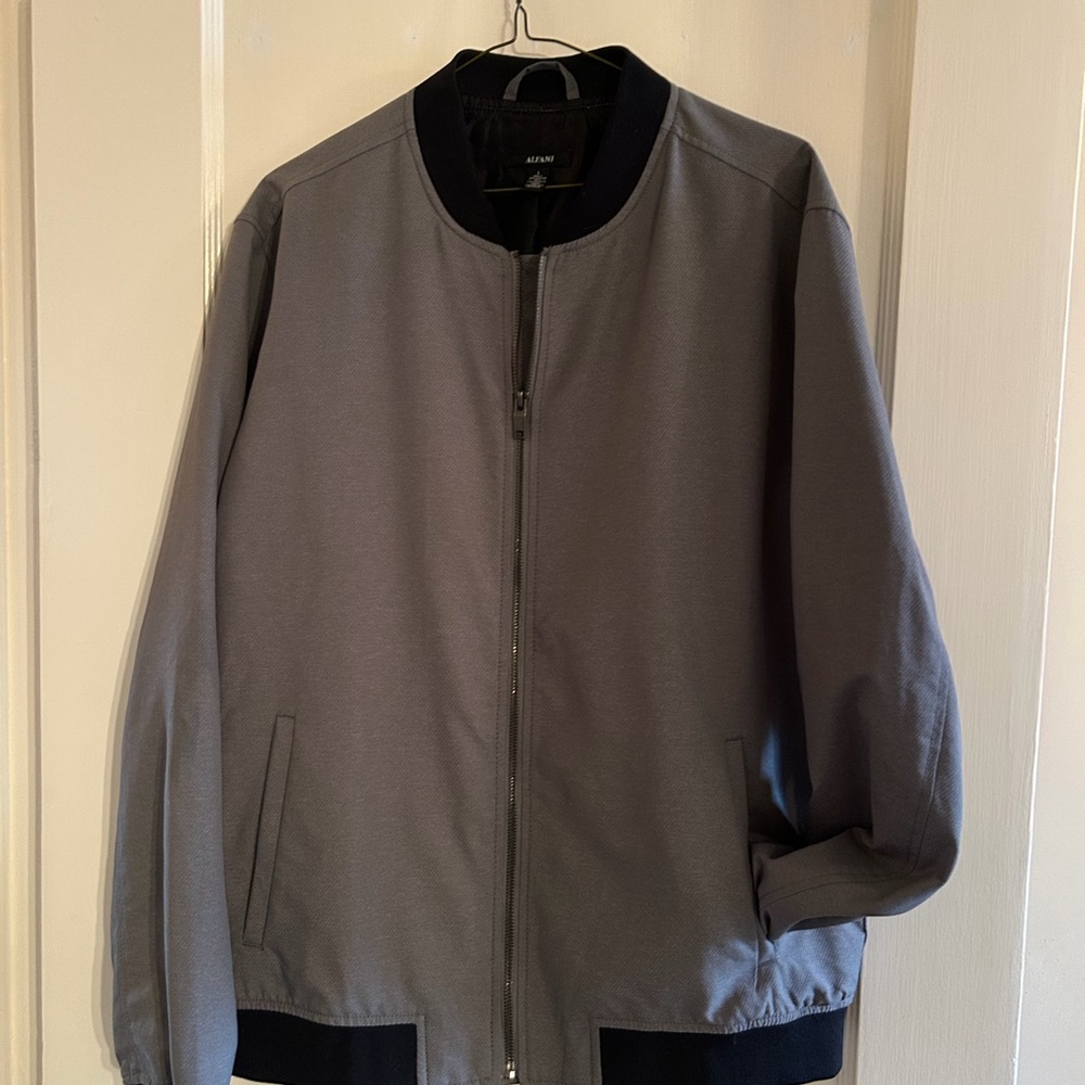 Alfani Black and Gray Jacket
